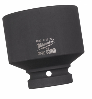Milwaukee Nasadka 1 Cal udarowa SHOCKWAVE Kr�tka 65mm 4932471673