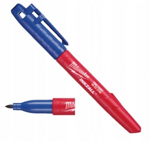 4932492126 MILWAUKEE MARKER BUDOWLANY Niebieski  INKZALL