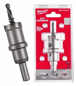 4932479039 Milwaukee Otwornica do stali nierdzewnej metalu 25 mm TCT