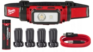 4933479963 MILWAUKEE LATARKA CZO�OWA L4 HL2-301 3Ah USB 600LM Na He�m