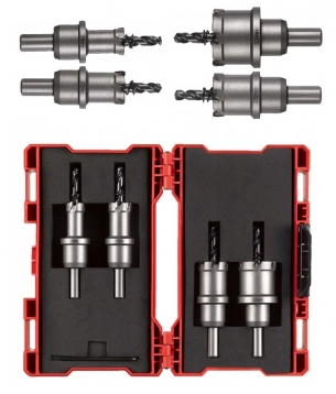 4932479058 MIlwaukee Zestaw Otwornic do Stali Nierdzewnej  4 SZT (16,20,25,32mm)  TCT
