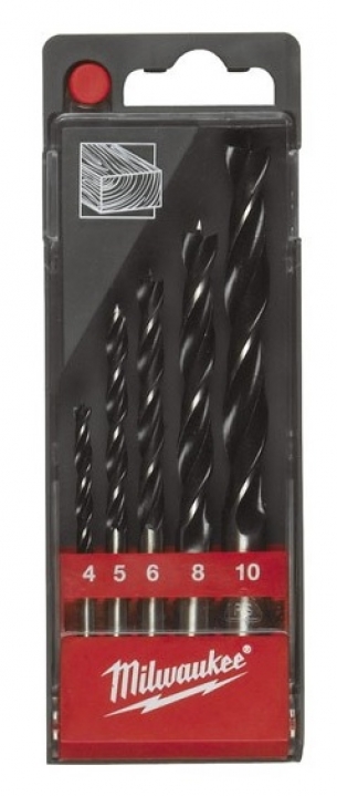 Milwaukee Zestaw Wierte� do drewna 4-10mm 4932352465