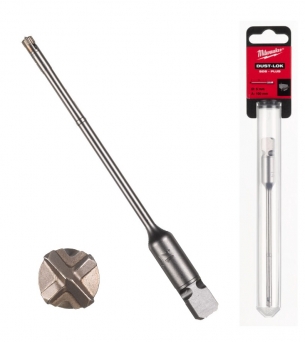 4932471155 Milwaukee Wiert�o SDS+ 4-ostrzewe 5x136mm z modu�owe z odpyleniem 