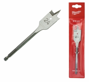 4932363140 Milwaukee Wiert�o do drewna pi�rowe �opatkowe 24x152mm Hex