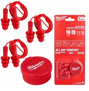 4932471904  WYMIENNE WK�ADKI PRZECIWHA�ASOWE MILWAUKEE 3 PACK 