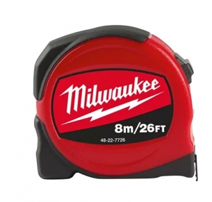 Milwaukee Miara Zwijana Ta�ma Miernicza Calowa  SLIM 8/26 x 25mm 48227726