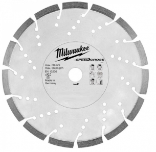 Milwaukee Tarcza Diamentowa Speedcross HUDD 115mm x 22,23mm 4932399819