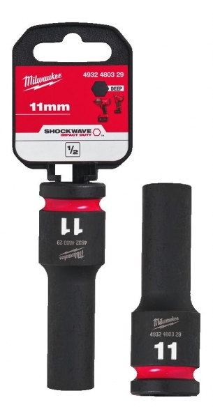 4932480329 Milwaukee Nasadka Udarowa 1/2 11mm Przed�u�ona Impact