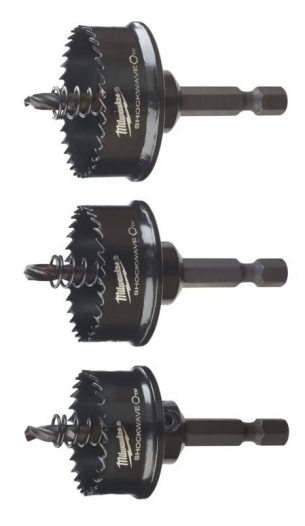 49224800 Milwaukee Zestaw Otwornic do stali 22/29/35mm do stali  IMPACT