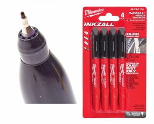 48223154 MARKER MILWAUKEE CIENKI INKZALL 48223154 4szt