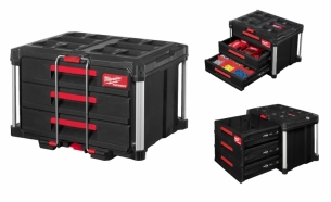 4932472130 Skrzynia Packout z 3 Szufladami ToolBox Milwaukee