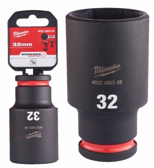 4932480349 Milwaukee Nasadka Udarowa 1/2 32mm Przed�u�ona Impact 