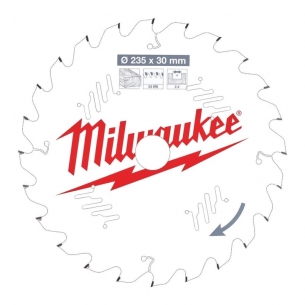 Milwaukee Tarcza Tn�ca Widiowa 235mm x 30otw�r x 24Z 4932471305 