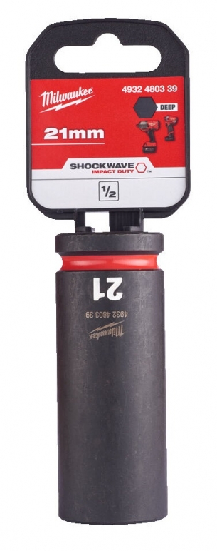 4932480339 Milwaukee Nasadka Udarowa 1/2 21mm Przed�u�ona Impact