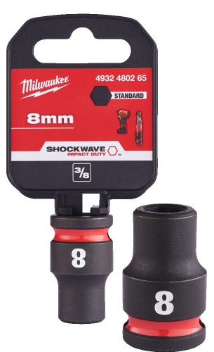 Milwaukee Nasadka Udarowa Kr�tka 3/8 6-pkt 8mm 4932480265
