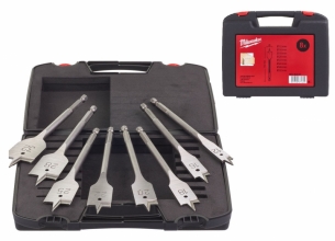 4932352504 MILWAUKEE Zestaw wierte� pi�rowych 8 szt do drewna 12-32mm
