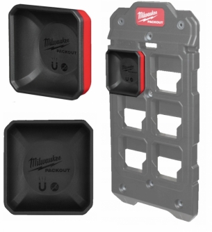 4932493380 MILWAUKEE POJEMNIK MAGNETYCZNY PACKOUT 10 x 10 CM UCHWYT �RUBY MAGNETIC BIN