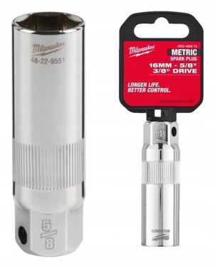 4932480675 Milwaukee Nasadka 3/8 do �wiec zap�onowych 16mm