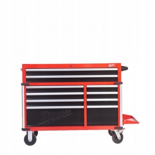 W�zek narz�dziowy stalowy 117cm 10 szuflad Milwaukee  SRC46-1