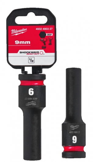 4932480327 Milwaukee Nasadka Udarowa 1/2 9mm Przed�u�ona Impact 