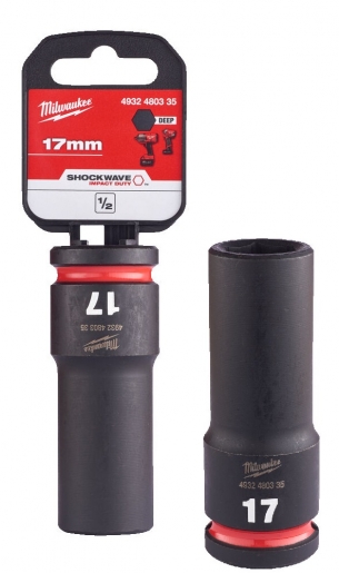 4932480335 Milwaukee Nasadka Udarowa 1/2 17mm Przed�u�ona Impact 