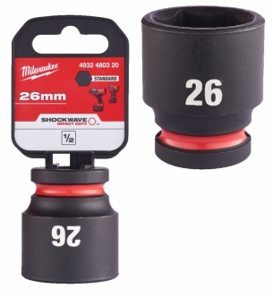 4932480320 Milwaukee Nasadka udarowa kr�tka 1/2  26mm 