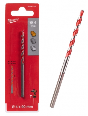  4932471169 Wiert�o Milwaukee do betonu 4x90mm
