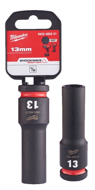 4932480331 Milwaukee Nasadka Udarowa 1/2 13mm Przed�u�ona Impact