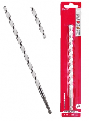 4932471108 WIERT�O UNIWERSALNE MILWAUKEE HEX 10x 260 mm 