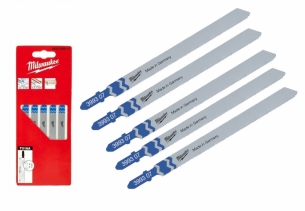 4932399307 Milwaukee Zestaw 5szt Brzeszczot�w do wyrzynarki do metalu 1.5-4mm 