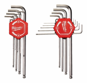 4932478621 Milwaukee Klucze Imbusowe Zestaw Kluczy Imbusowych z kulk� 1.5-10mm 9szt  Hex