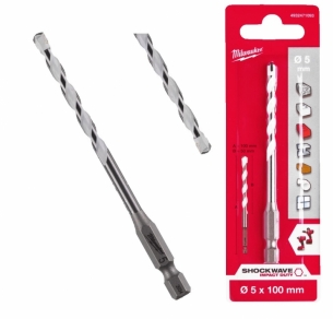 4932471093 WIERT�O UNIWERSALNE MILWAUKEE HEX 5 x 100 mm  