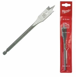 4932363135 Milwaukee Wiert�o do drewna pi�rowe �opatkowe 16x152mm Hex 