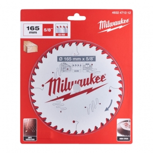4932471312 Milwaukee Tarcza Tn�ca Widiowa 165x5/8x40Z