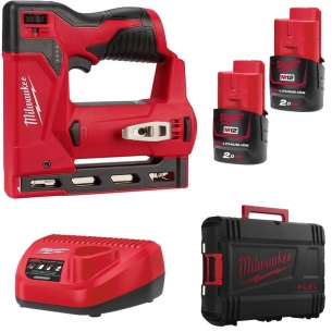 4933459635 M12 BST-202X Zszywacz Tapicerski Akumulatorowy  T50 6-14mm Li-Ion 12V 2.0Ah