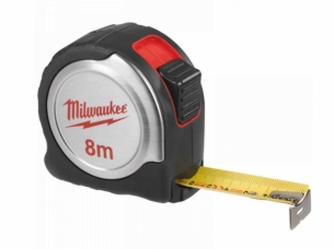 4932451640 Ta�ma Miernicza Miara Miarka Zwijana 8m / 25mm Chrom Milwaukee 