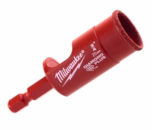 4932498348  Wiert�o Diamentowe PLUS 20mm Milwaukee do p�ytek Gresu