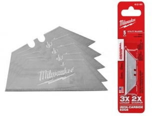 48221905 Wymienne Ostrza Trapezowe do nozy 5szt  62mm