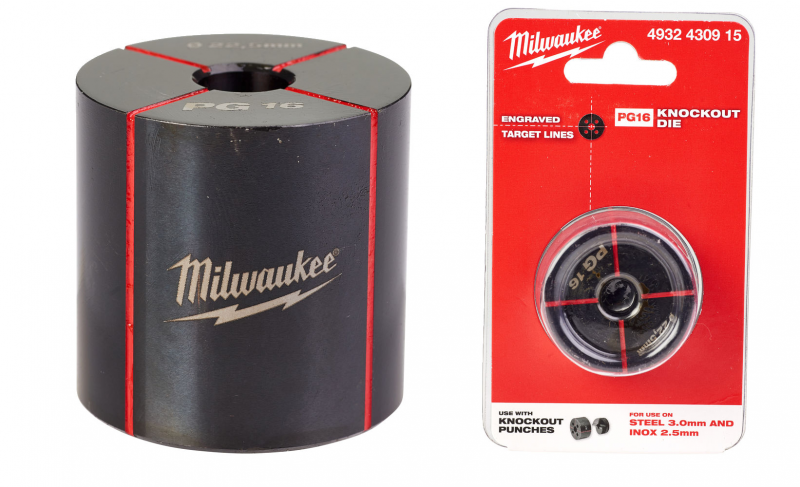 4932430915 MILWAUKEE Matryca PG16 22,5mm do Otwornicy M18HKP 