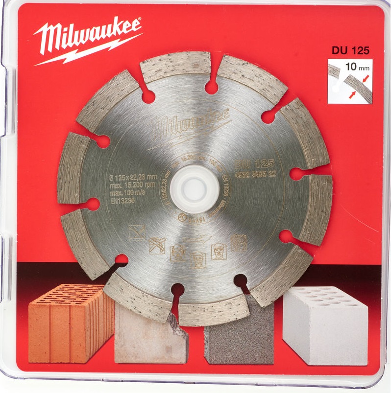 4932399522 Milwaukee Tarcza Diamentowa Do Betonu Tn�ca DU 125 